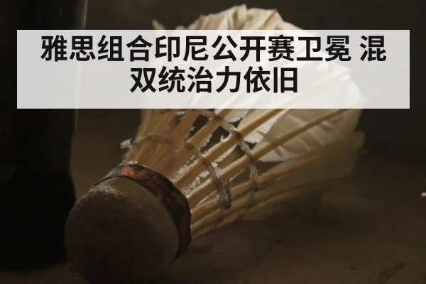 雅思组合印尼公开赛卫冕 混双统治力依旧